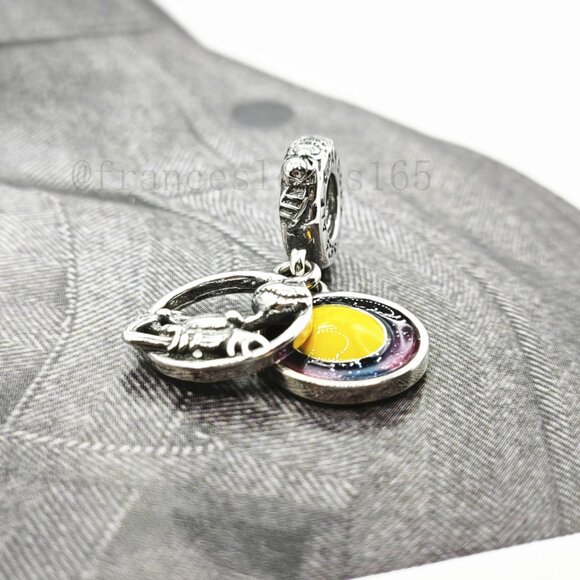 Pandora Nightmare Before Christmas Double Dangle Charm - Picture 2 of 5